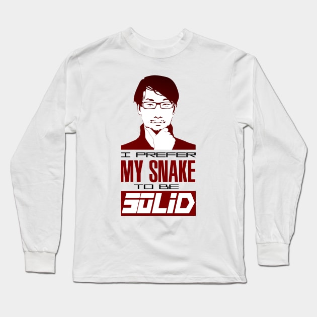 Metal Gear Kojima Long Sleeve T-Shirt by Limaqq